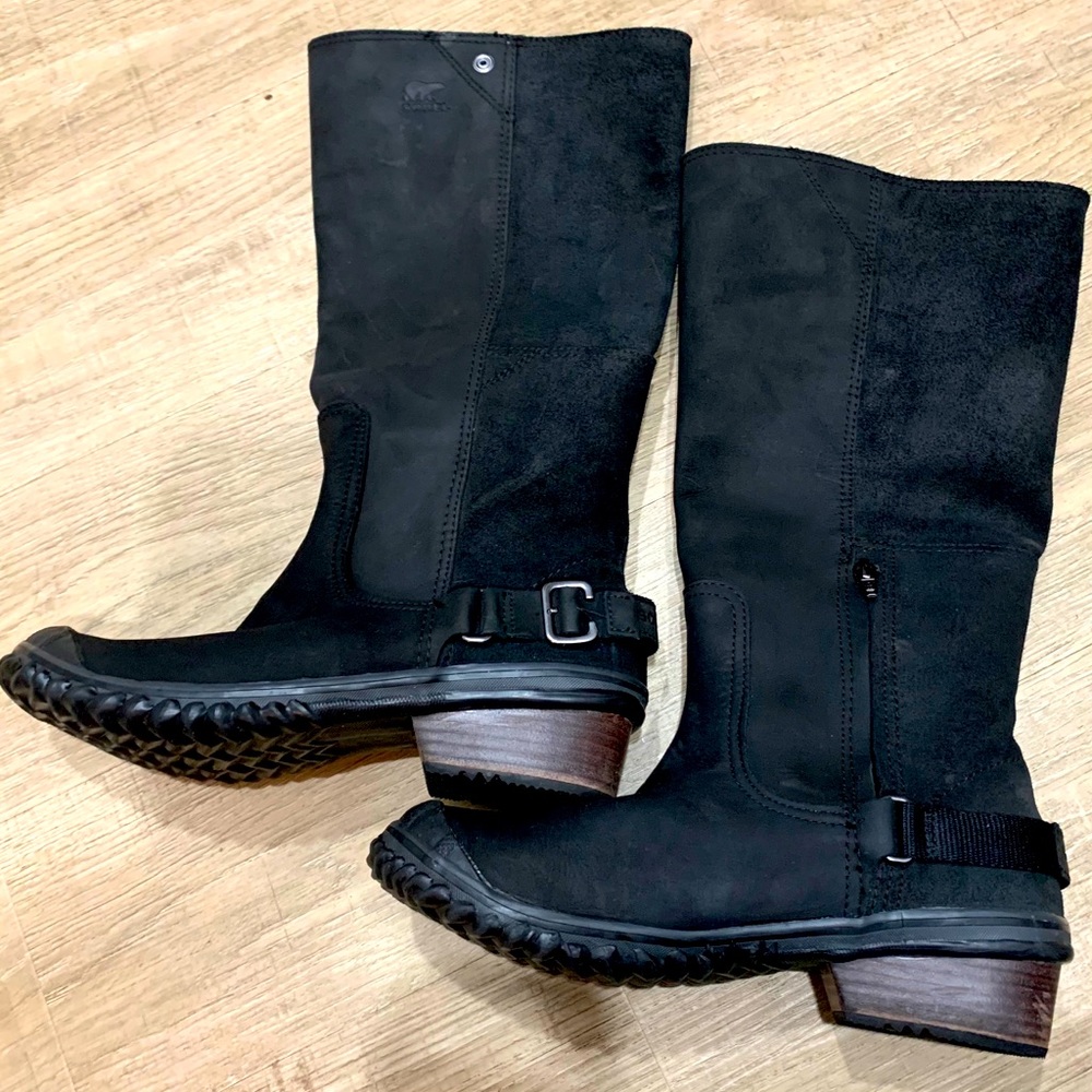 SOREL SLIMPACK II LADIES TALL BLACK GRILL